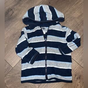Garanimals Blue and White Striped Kids Hoodie